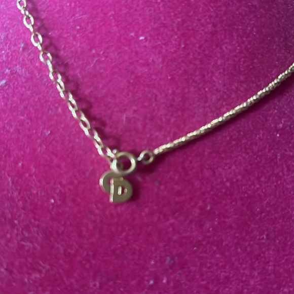 Vintage Christian Dior gold & pearl necklace - Picture 4 of 7